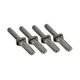thumbnail image 1 of piezas de cuchillas de piedra, cuñas, cortadores de piedra, herramientas para romper piedras, cinceles de hierro, herramientas manuales Se Silver, Silver, 1 of 5