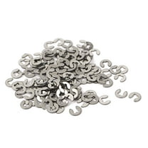 1.2mm x 3mm 304 Stainless Steel Snap Ring External E Clip Circlips 100 Pcs