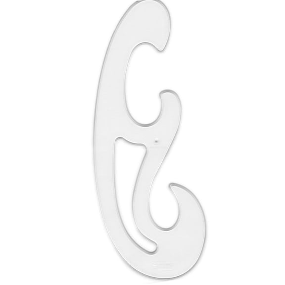 French Curves 8 1/2 in. x 5 1/2 in. (pack of 6)
