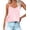 Light Pink, variant on Ekouaer Women's Silk Satin Tank Top Sexy V Neck Cami Top Spaghetti Strap T Shirt Blouse