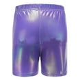 thumbnail image 3 of Trajes de baño Amzcrzy Tankini para mujer, trajes de baño, traje de baño, bikini para mujer, estampado de moda, ajustado, pantalones cortos, tocado, traje de flores, morado, 11-12 años, 3 of 6