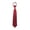 Wine Red, variant on Women Neck Tie Zipper Closure Adjustable Easy Wear Necktie Business Wedding Party Formal Necktie Garment Accessories