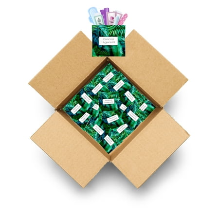 Green Fern Style Menstrual Kit All-in-One 50 Pack | Convenience on The Go | Period Kit Pack for Travelling, Tweens & Teenagers or just When You’re Out | Individually Wrapped Feminine Hygiene Product…