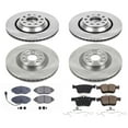 thumbnail image 3 of PowerStop Front and Rear Stock Replacement Brake Pad and Rotor Kit Fits: AUDI VOLKSWAGEN Select Models KOE7253, 3 of 8