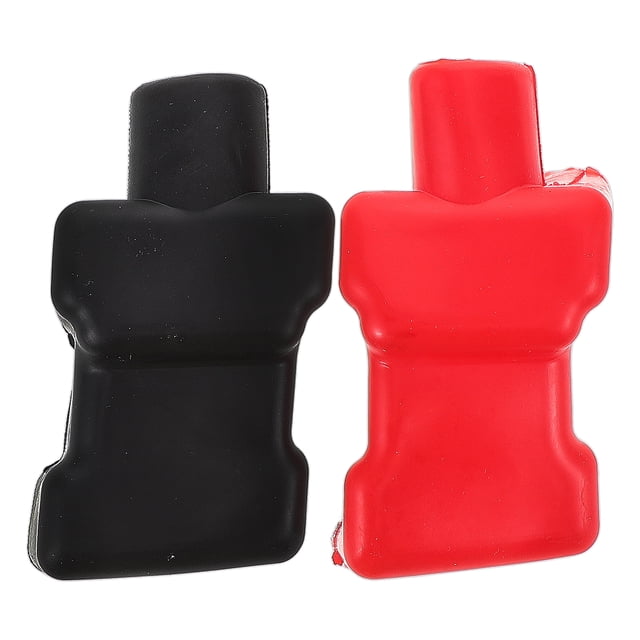 Miangastore 2pcs Battery Terminal Cover Plastic Battery Terminal Insulation Boot Positive Negative Insulating For Car Auto Marine Commercial Home