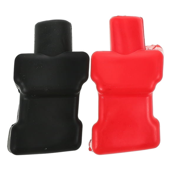 Miangastore 2pcs Battery Terminal Cover Plastic Battery Terminal Insulation Boot Positive Negative Insulating For Car Auto Marine Commercial Home