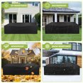 thumbnail image 4 of AuraLane Patio Furniture Covers(108"×82"×28" ),Outdoor Furniture Cover Waterproof,Heavy Duty Oxford Patio Table Cover for Outdoor Sectional Sofa Set, 4 of 7