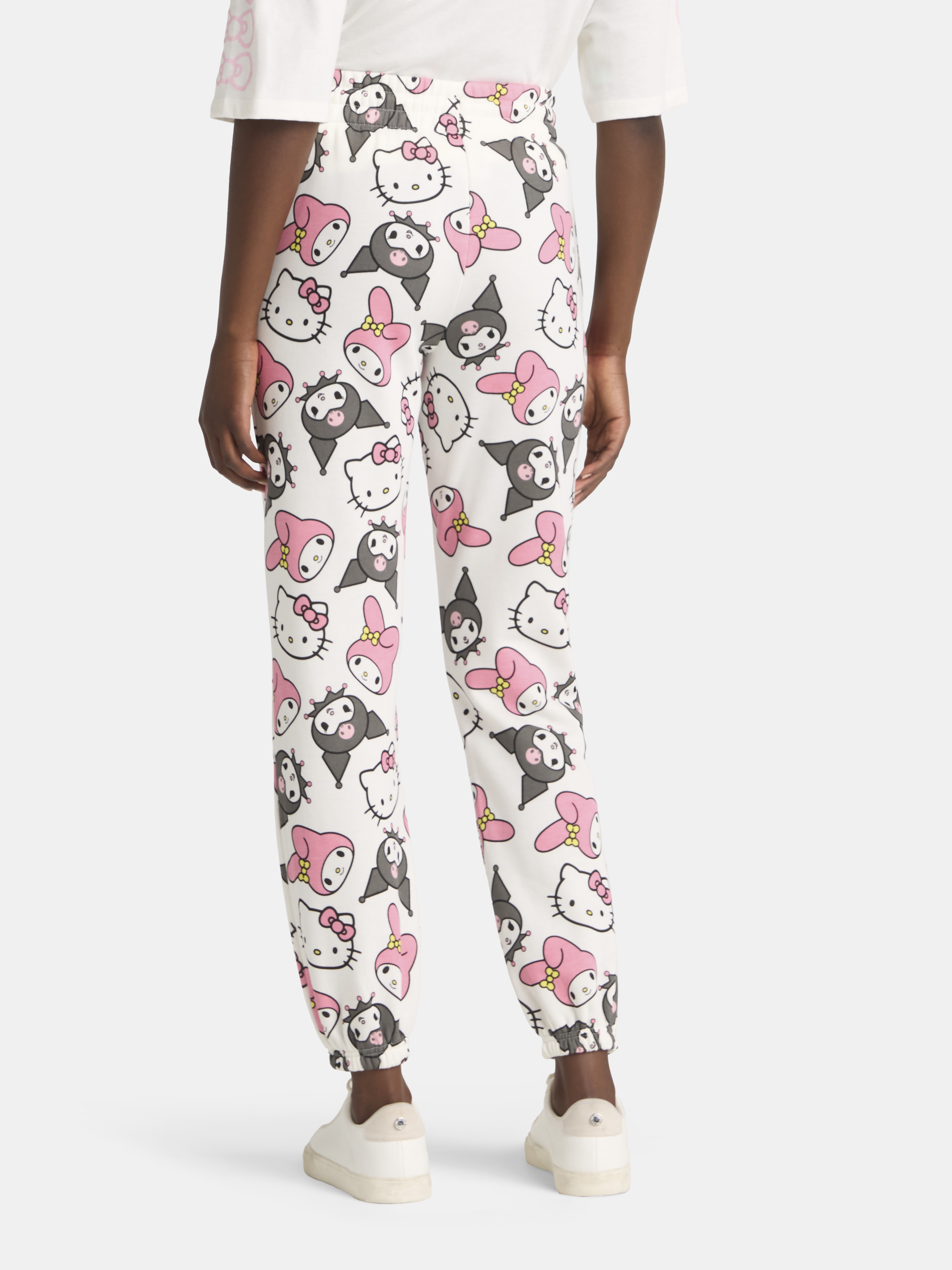 Hello Kitty & Friends Women's Graphic Joggers, Sizes XXS-XXL