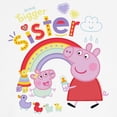 thumbnail image 3 of CafePress - Peppa Pig: Even Bigger Sister Kids Baseball T Shirt - Kids Cotton Baseball Jersey, 3/4 Sleeve Shirt, 3 of 4