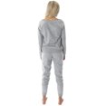 thumbnail image 4 of Marvel Comics Women's Juniors' Avengers Brick Logo Jogger Pajama Set, 4 of 7
