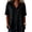 Black, variant on Cotton Linen Tops for Women Asymmetrical Ruffle Short Sleeve Casual Gauze Shirts Dressy Casual Collared V Neck Summer Blouses S-2XL