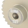 thumbnail image 3 of Juego de engranajes de piñón de 0,6 M, engranajes de Motor de eje de piñón con orificio de aleación de aluminio de 3,175mm para orugas SCX10 TRX4 1/8 1/10, 3 of 8