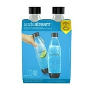 SodaStream Dishwasher safe bottle, 1 L. 2 count