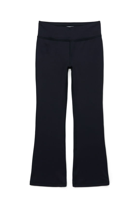 Girls Active Flare Leggings with UPF 30, Sizes 4-18 & Plus