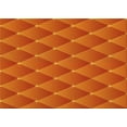 thumbnail image 1 of Ahgly Company Indoor Rectangle Patterned Neon Orange Area Rugs, 6' x 9', 1 of 6