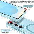 thumbnail image 4 of BENTOBEN Case for Samsung S25 Plus / Samsung S24 Plus 6.7" Magnetic Clear Glitter Case Compatible with Mag-safe Shockproof Sparkly Protective Case, 4 of 8