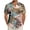 leopard print4, variant on Mens Cheetah Print Shirt Animal Print Short Sleeve Button Up Summer Shirt Casual Beach Tops for Party Travel