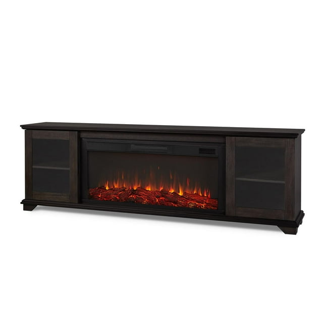 Benjamin 81" Landscape Electric Fireplace TV Stand