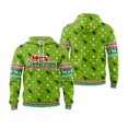 thumbnail image 3 of Sudadera con capucha navideña con estampado completo para hombres y mujeres, sudadera con capucha con gráfico de Papá Noel, sudaderas holgadas de gran tamaño, ropa para hombres, 3 of 5