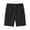 Black, variant on MIXUE Mens Shorts Summer Solid Color Elastic Waist Drawstring Casual With Pockets Breathable Work Outdoor Activities Sports Sportwear,Gray,M