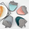 thumbnail image 1 of Gants de Four en Silicone Micro-Ondes, Pinces de Cuisson Isolées Thermiquement, Protection Double Couche, Poignée Antidérapante, pour Cuisine, Manipulation des Aliments, Matériau en Silicone Durable, Lave-Vaisselle, Usage Familial, 1 of 8