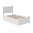 thumbnail image 4 of Metro Twin XL Platform Bed with Matching Foot Board with 2 Urban Bed Drawers, Multiple Colors, 4 of 6