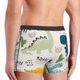thumbnail image 5 of Junzan Childish Dinosaur Mens Underwear Boxer Briefs For Men’s - Xx-Large, 5 of 9