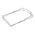 thumbnail image 3 of Stainless Steel Garbage Bag Shelf Home Kitchen Countertop Folding Trash Bag Hold, 3 of 18