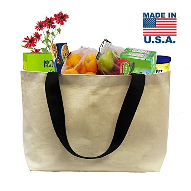 Earthwise Bags - Earthwise Reusable Grocery Bag Beach Shopping Tote