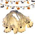 thumbnail image 1 of Luces Hadas para Exteriores Lámpara Cadena LED Con Pilas Halloween, 1 of 9