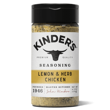 Kinder's Lemon and Herb Chicken Seasoning, 6.3oz