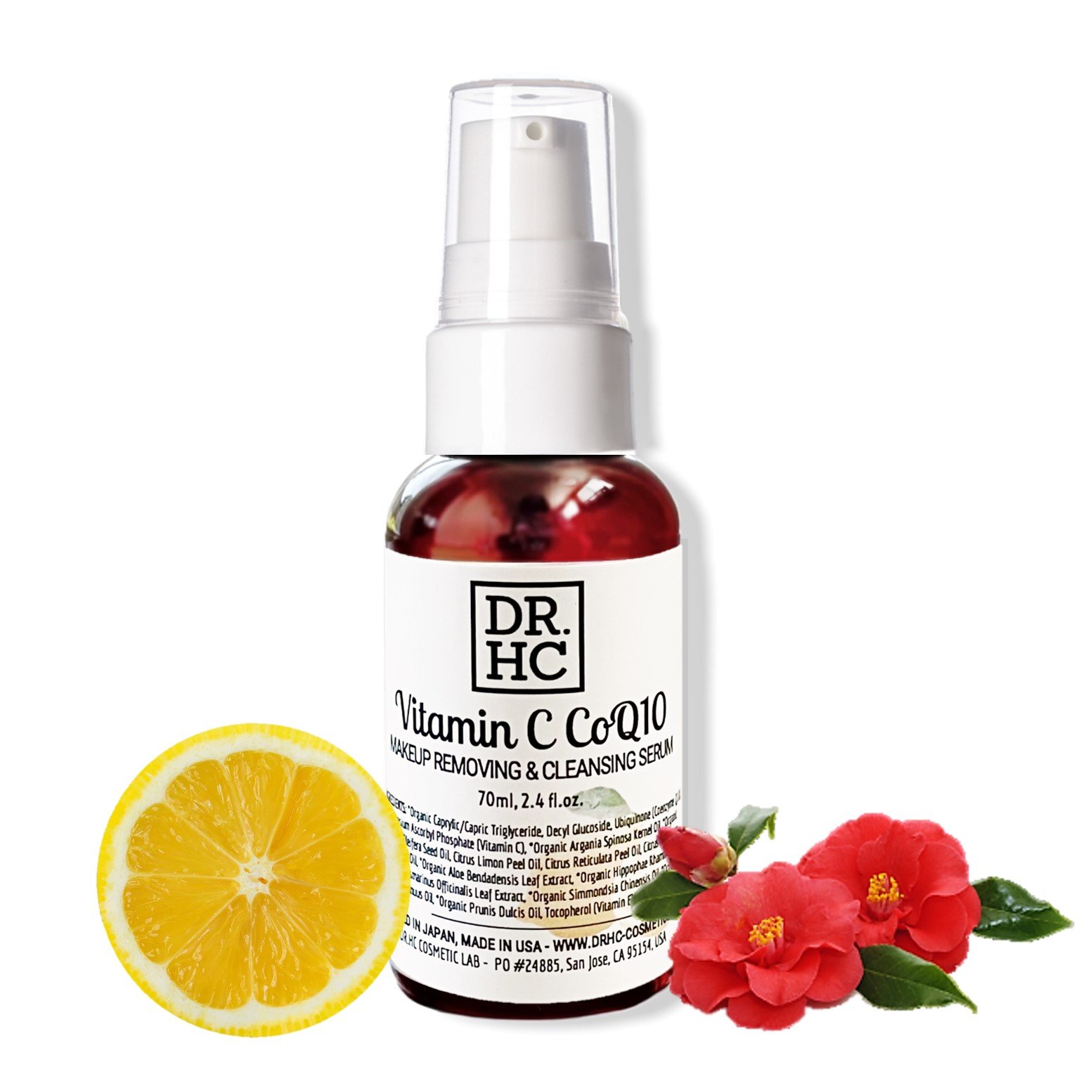 DR.HC Vitamin C CoQ10 Makeup Removing & Cleansing Serum (70ml, 2.4 fl