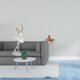 thumbnail image 2 of Figura Artística De Una Elegante Bailarina Y Un Majestuoso Caballo, Ideal Para Decorar El Dormitorio Moderno, El Escritorio De La Oficina, La Estantería O Cualquier Espacio Del Hogar. Adorno, 2 of 8