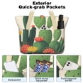 thumbnail image 2 of Tote Bag for Women - Cute Cactus Shoulder Bag - Large Utility Work Duffle Bag with Zipper Handbag for Travel, Work, Sprots, 2 of 5