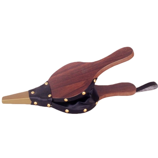 Mini-cheminée en Bois Soufflet d'Air avec Sangle de Suspension pour Barbecue Cheminée Camping