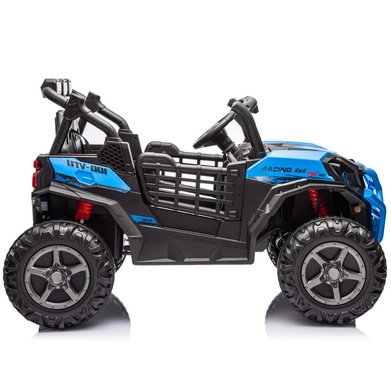 Joie　0423 JOYRACER 4WD 24V Ride on Toy Car with Dual XL Seats, 4*200W