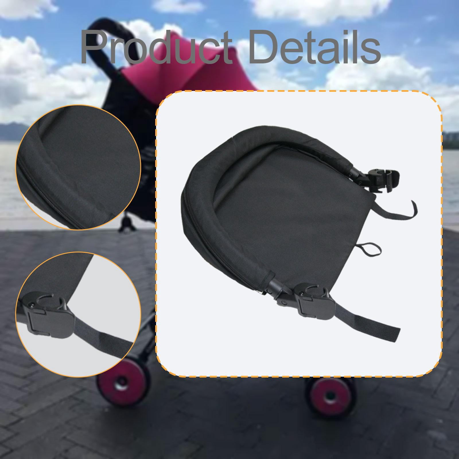Footboard Extended Footrest Leg Support Oxford Cloth Adjustable Angle for Infant Carriage Stroller Use