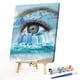 thumbnail image 2 of Kits de pintura al óleo por números para ojos de cascada, regalo de lienzo para adultos y niños sin marco Tmvgtek decoración de arte en el hogar, 2 of 9