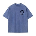 thumbnail image 5 of Tops para hombre, blusas y camisas de cuello redondo y manga corta para hombre, camisetas deportivas informales con estampado desgastado para hombre, blusas de cuello redondo y manga corta para hombre, 5 of 5