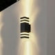 thumbnail image 5 of Aplique de pared para exteriores, candelabro de pared para exteriores moderno, accesorio de iluminación para exteriores impermeable de montaje en 4 capas DYNWAVEMX Luz de pared al aire libre, 5 of 8