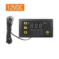 thumbnail image 1 of Amdohai W3230 Mini Digital Temperature Controller LED Display Thermostat Regulator DC 12V 20A Temperature Control Switch Sensor Meter, 1 of 8
