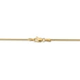 thumbnail image 4 of 14k Yellow Gold 1.4mm Round Snake Chain Anklet Ankle Beach Bracelet 8 Inch :, 4 of 9