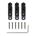 thumbnail image 1 of Puente de guitarra de una sola cuerda Jadeshay 3 piezas Negro, 1 of 8
