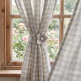 thumbnail image 4 of Werulen Vintage Resin Flower Magnetic Curtain Tiebacks, Retro Floral Drapery Holdbacks with Strong Magnets, No Drill Curtain Holders, Decorative Window Curtain Clips, Magnetic Curtain Tiebacks, 4 of 6