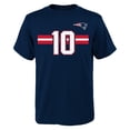thumbnail image 2 of New England Patriots Boys 4-18 SS Player Tee-Jones 9K1BXFE98 M8, 2 of 3