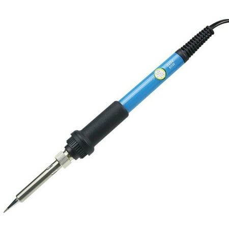 

Electric Soldering Iron 60W Adjustable Temperature Corded Heat Resistant Welding Tool EU Plug Black
