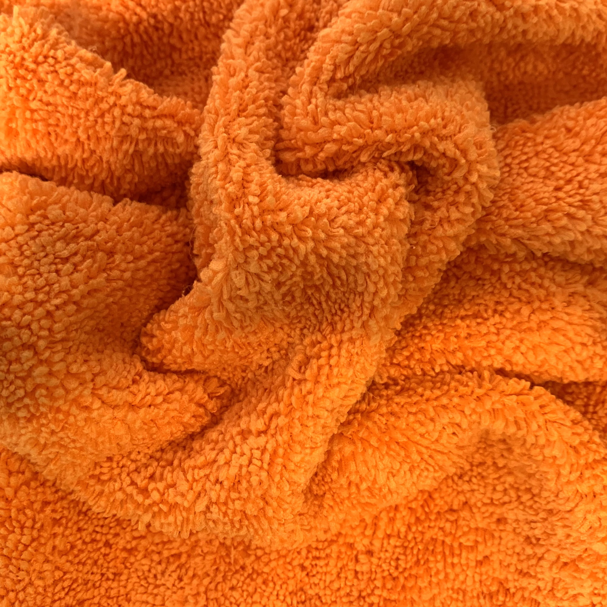 Auto Drive Super Absorbent Microfiber Cleaning Towels 4 Pack - Orange