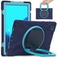 thumbnail image 4 of Funda colorida para Samsung Tab A7 de 10,4 pulgadas T500 con soporte de anillo ajustable grande y protección contra golpes., 4 of 5
