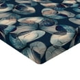 thumbnail image 4 of Ambesonne Nature Fitted Sheet, Wild Jungle Boho Butterfly, King Size, Dark Sky Blue Dusk, 4 of 5