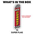 thumbnail image 5 of Oil Change (Red Checkered) Super Flag, 5 of 6